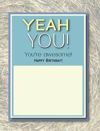 HHP Horse Birthday Card: Hay You