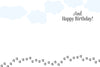 Horse Birthday Card: Happy Trails