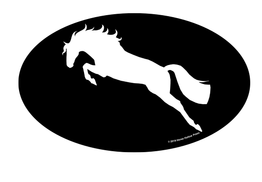 HHP Assorted Horse Oval Stickers