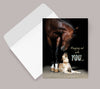 Thinking of You Card - Horse & Dog
