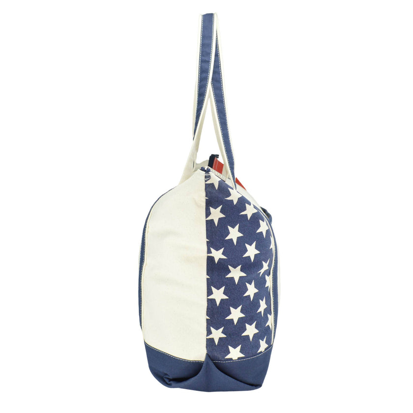 Dalix - DALIX Flag Tote Bag USA American Pride Shopping Bag