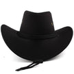 ACCITY - Simple Casual Cowboy Hat Black