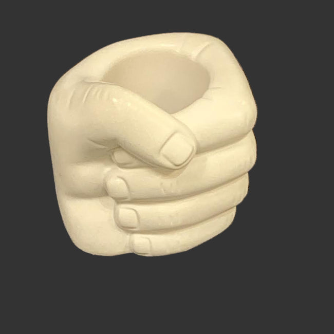AC Pottery Fist Cup