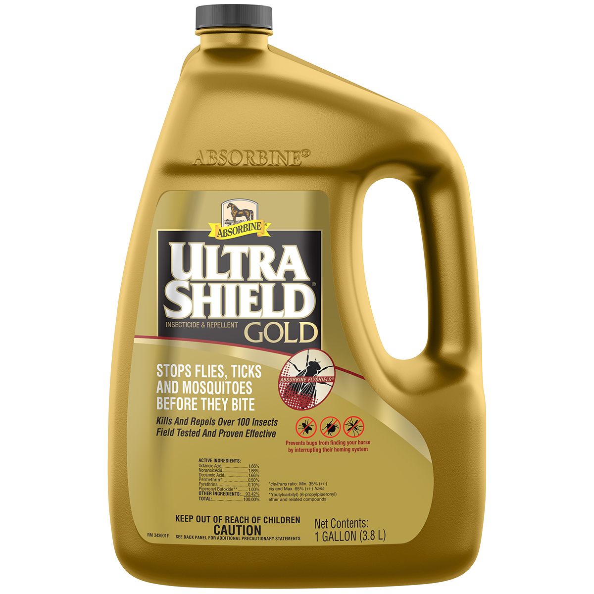 Absorbine® UltraShield® Gold Insecticide & Repellent 1 gallon container