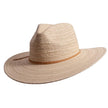 American Hat Makers Paulo Natural Straw Sun Hat Front