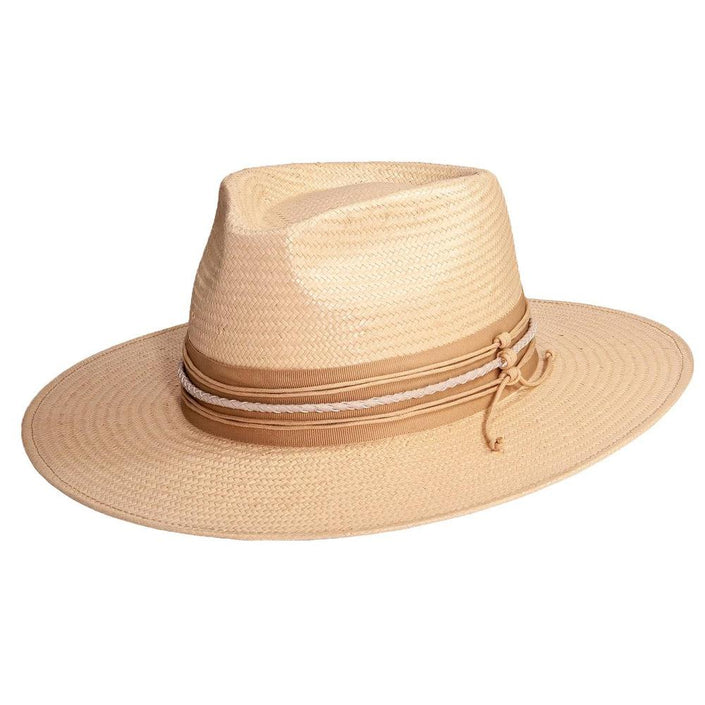 American Hat Makers Corinth Straw Sun Hat Front