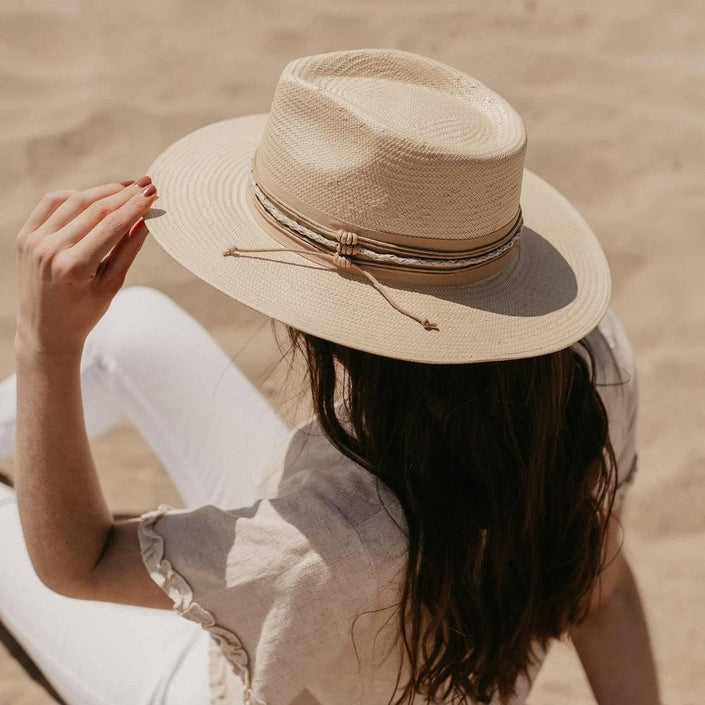 American Hat Makers Corinth Straw Sun Hat model