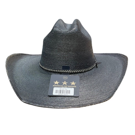 American Hat Makers Greystone - Straw Cowboy Hat Front view