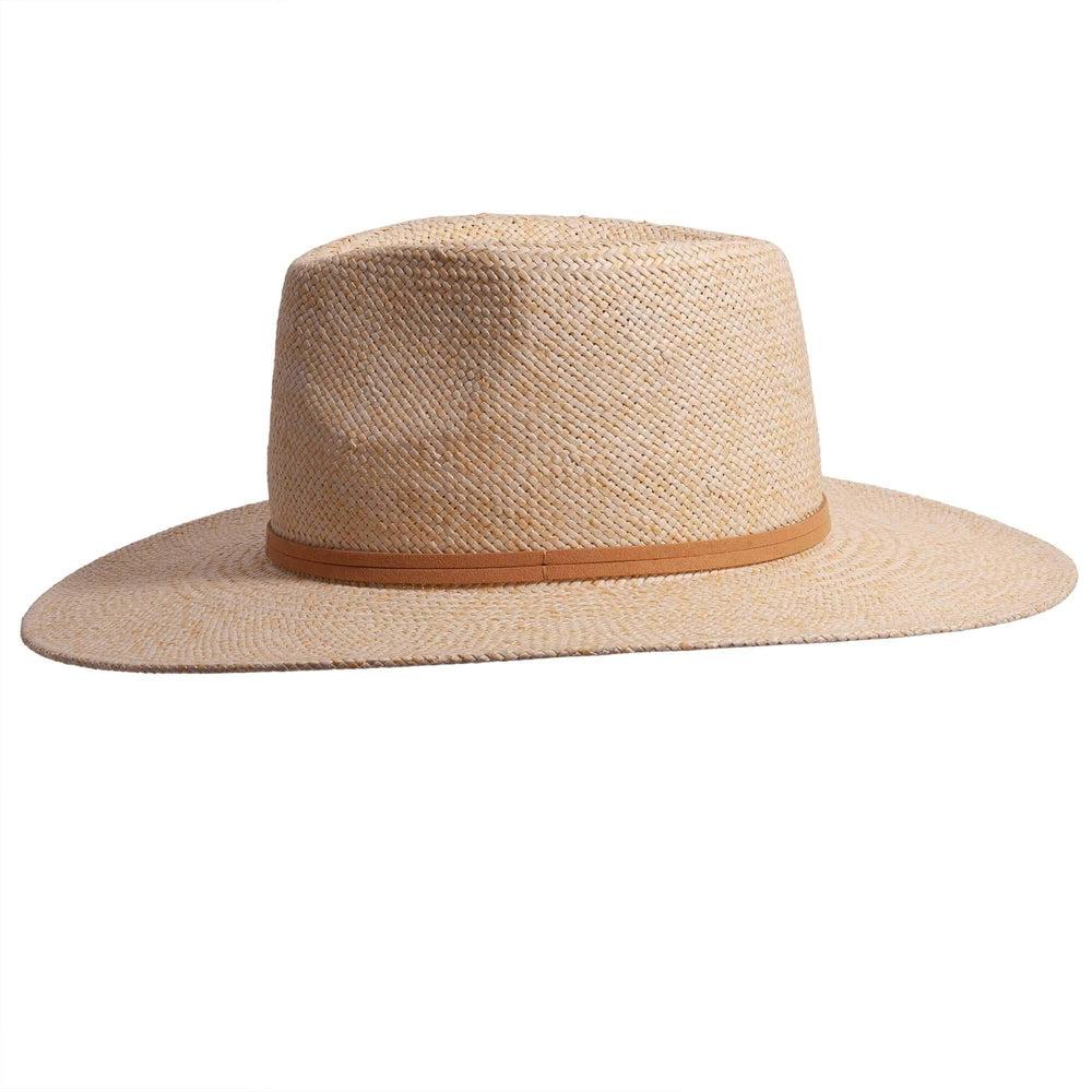 American Hat Makers Johvan Straw Sun Hat Side