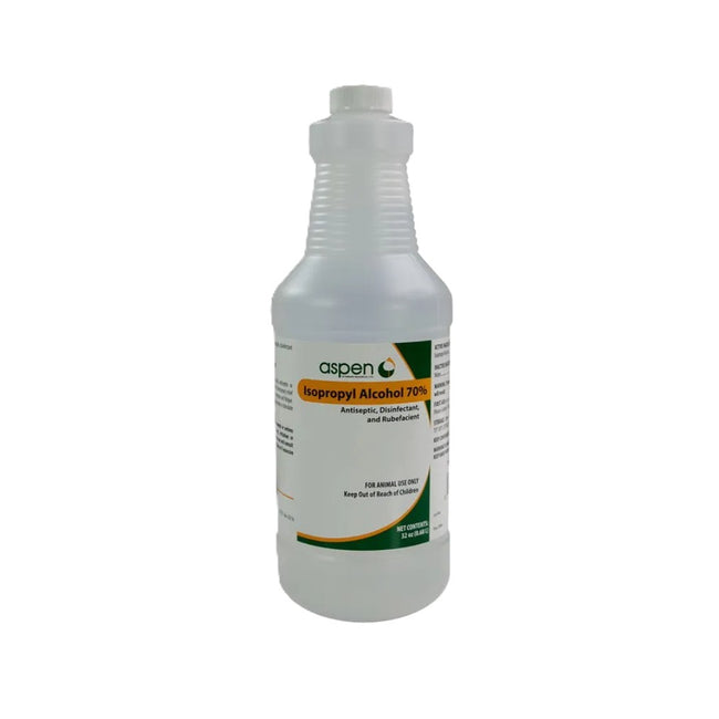 Aspen Isopropyl Alcohol 70% in 32 oz Bottle
