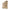 Asymmetrical Cowhide Zip Front Crossbody Bag tan front view