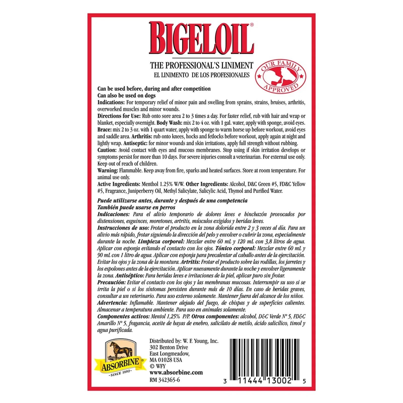 Absorbine Bigeloil® Liniment