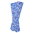 AWST Int'l Blue Flowers Socks