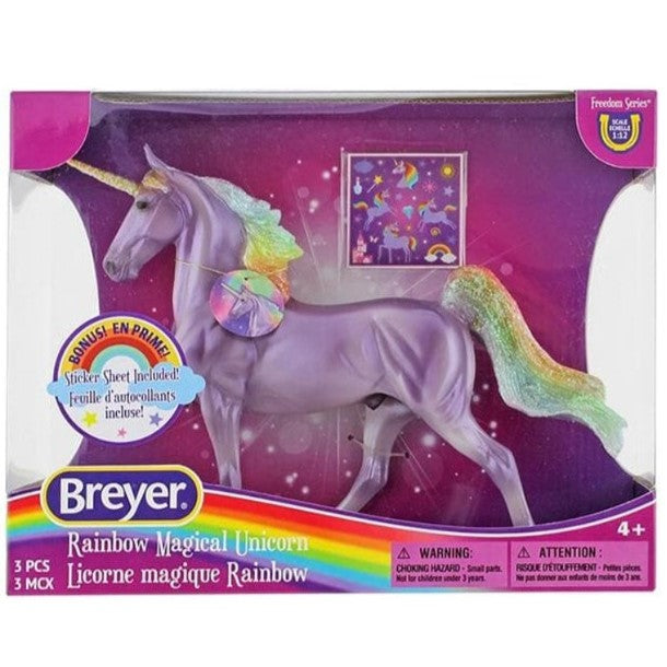 BREYER Rainbow Magical Unicorn