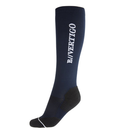 B Vertigo Compression Knee Socks Dark Navy