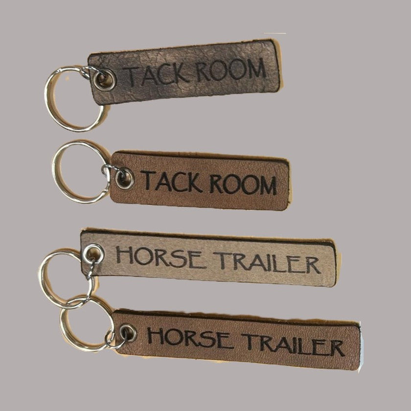 Back Forty Designs Simple Leather Tag