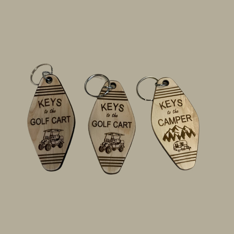 Back Forty Designs Wood Keychain2