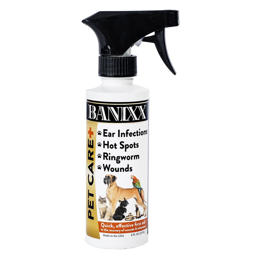 Banixx Pet Care Spray 8 ounce spray bottle