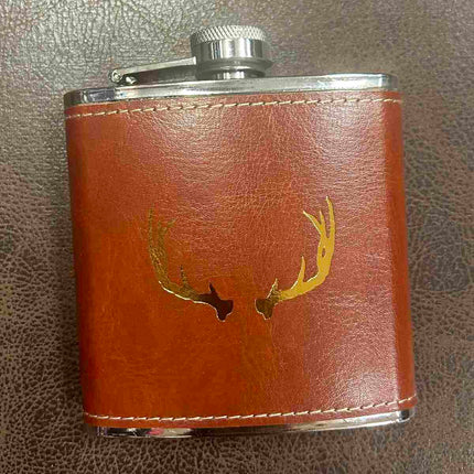 Barrel Down South - Antler Flask