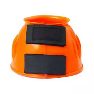 Basic PVC Ribbed Bell Boots Orange