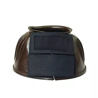 Basic PVC Ribbed Bell Boots Brown