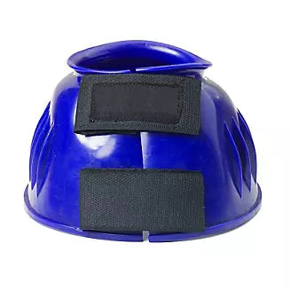 Basic PVC Ribbed Bell Boots Purple