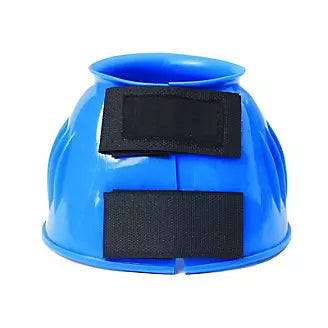 Basic PVC Ribbed Bell Boots Royal