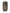 Basket Weave Tooled Leather Phone Case for Belt Brown front view