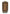 Basket Weave Tooled Leather Phone Case for Belt Brown back view