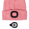 HKM Honey Beanie Coral with detail of light