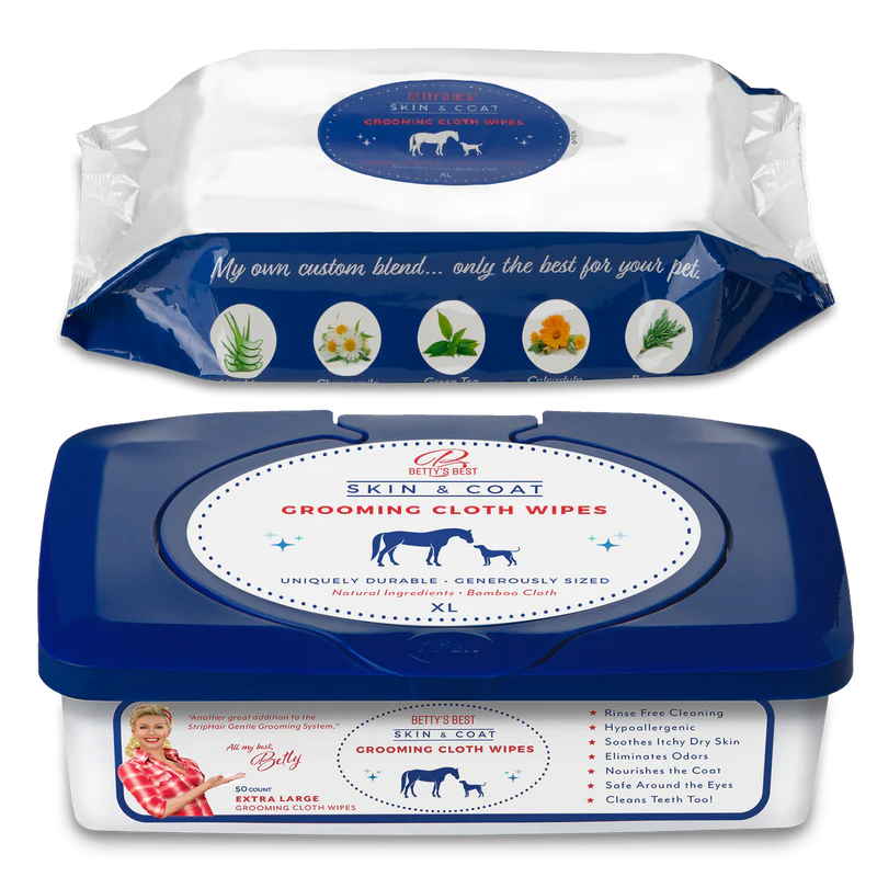 Betty's Best Skin & Coat Cloth Wipes XL