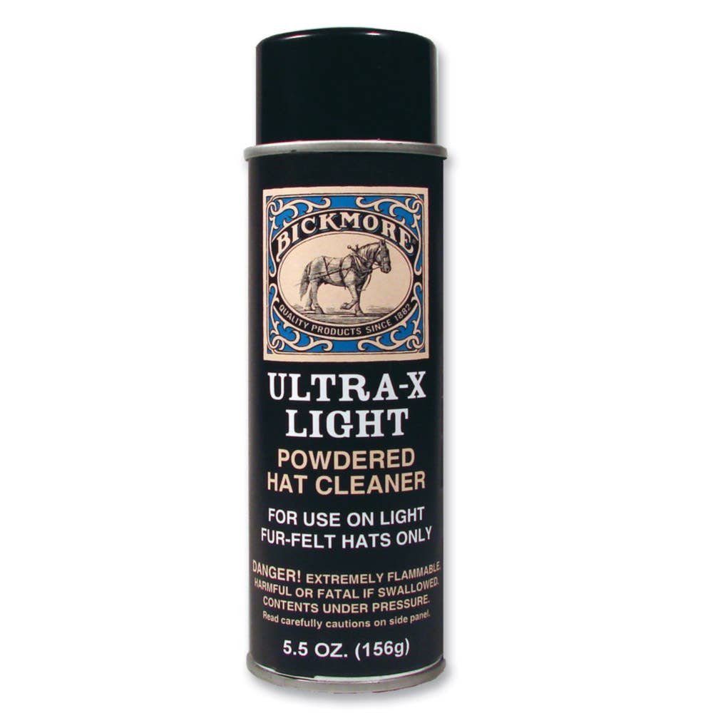 Bickmore Ultra-X Light Powdered Hat Cleaner can 