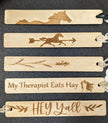 Back Forty Designs Wooden Bookmarks