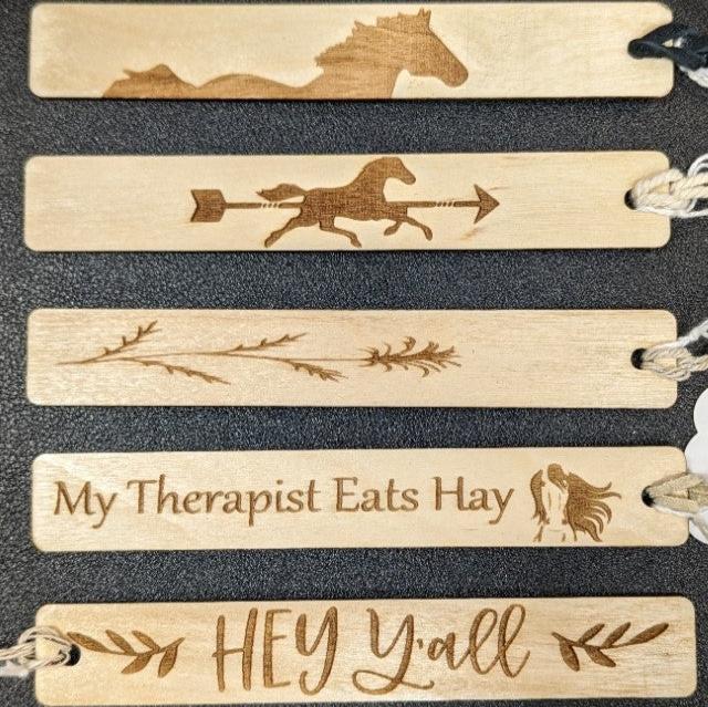 Back Forty Designs Wooden Bookmarks Assorted