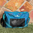 Boot Accessory Tote color gator shows mesh that allows dirt to fall through
