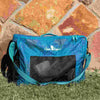 Boot Accessory Tote color gator shows mesh that allows dirt to fall through