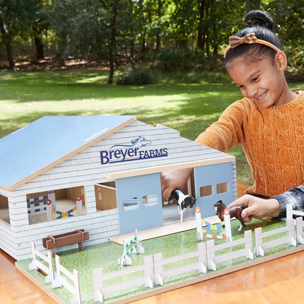 Breyer Farms™ Deluxe Arena Stable Front