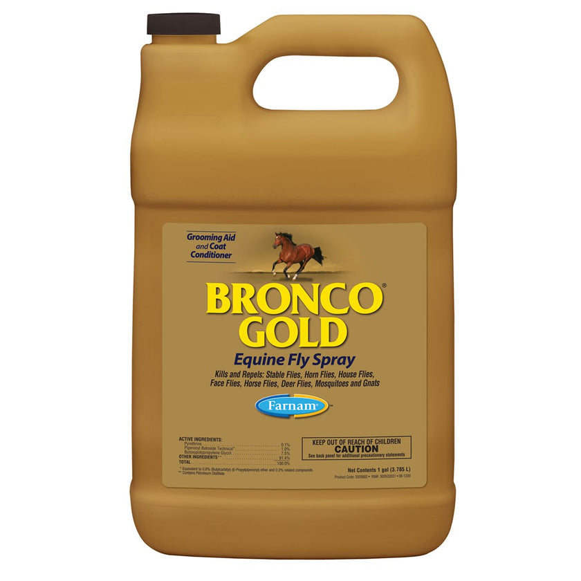 Farnam Bronco Gold Equine Fly Spray Gallon refill