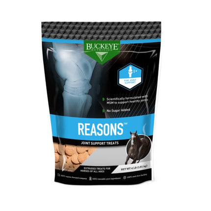 Buckeye Reasons™ Joint Support Treats - 4 pound package front view