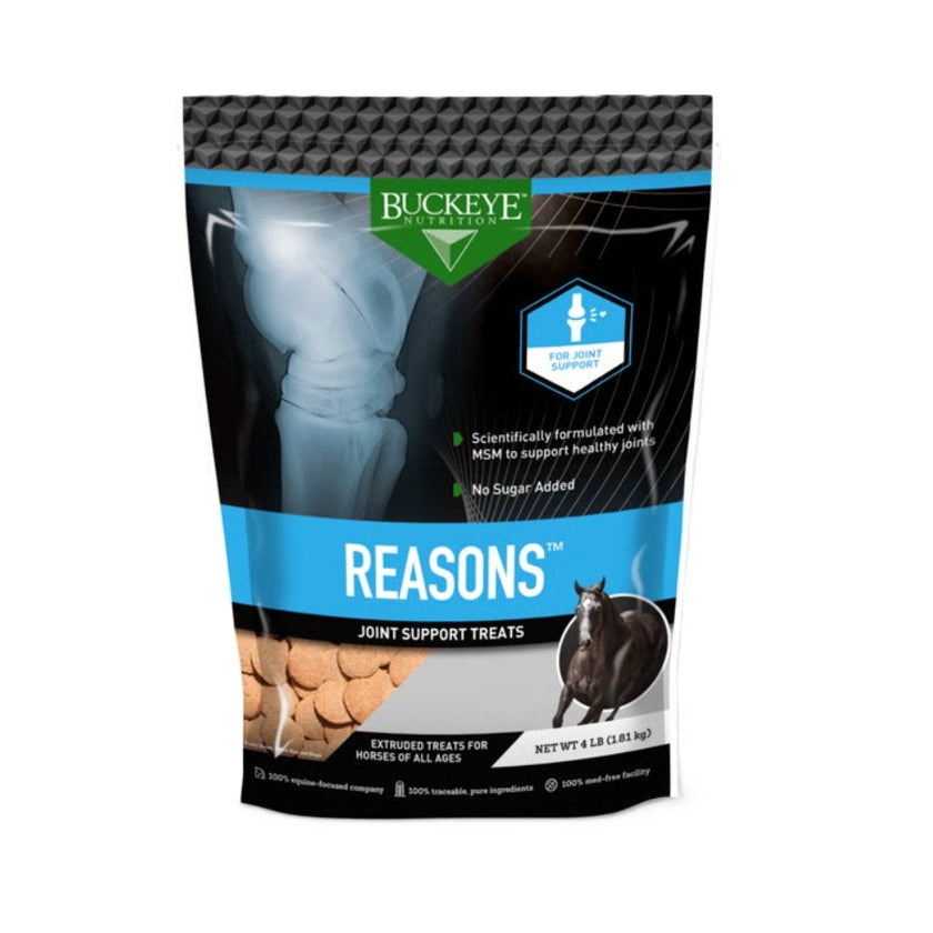 Buckeye Reasons™ Joint Support Treats - 4 pound package front view