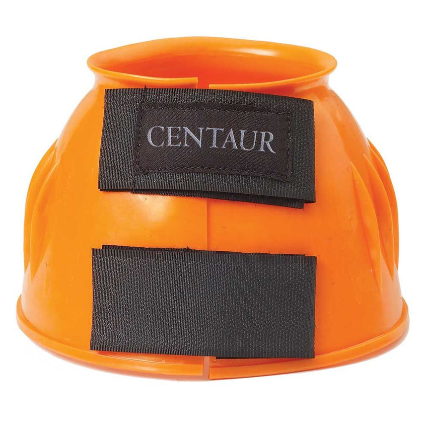 CENTAUR® PVC Ribbed Double Hook and Loop Bell Boots Orange