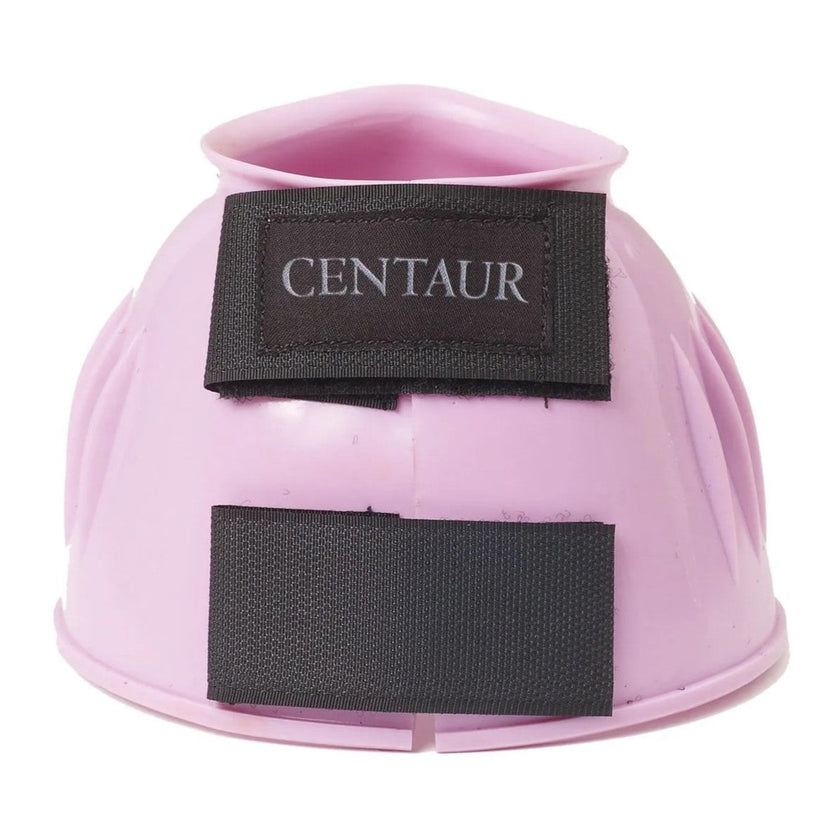 CENTAUR® PVC Ribbed Double Hook and Loop Bell Boots Pink