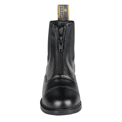 Léttia® Children's Paddock Boots - Black front view