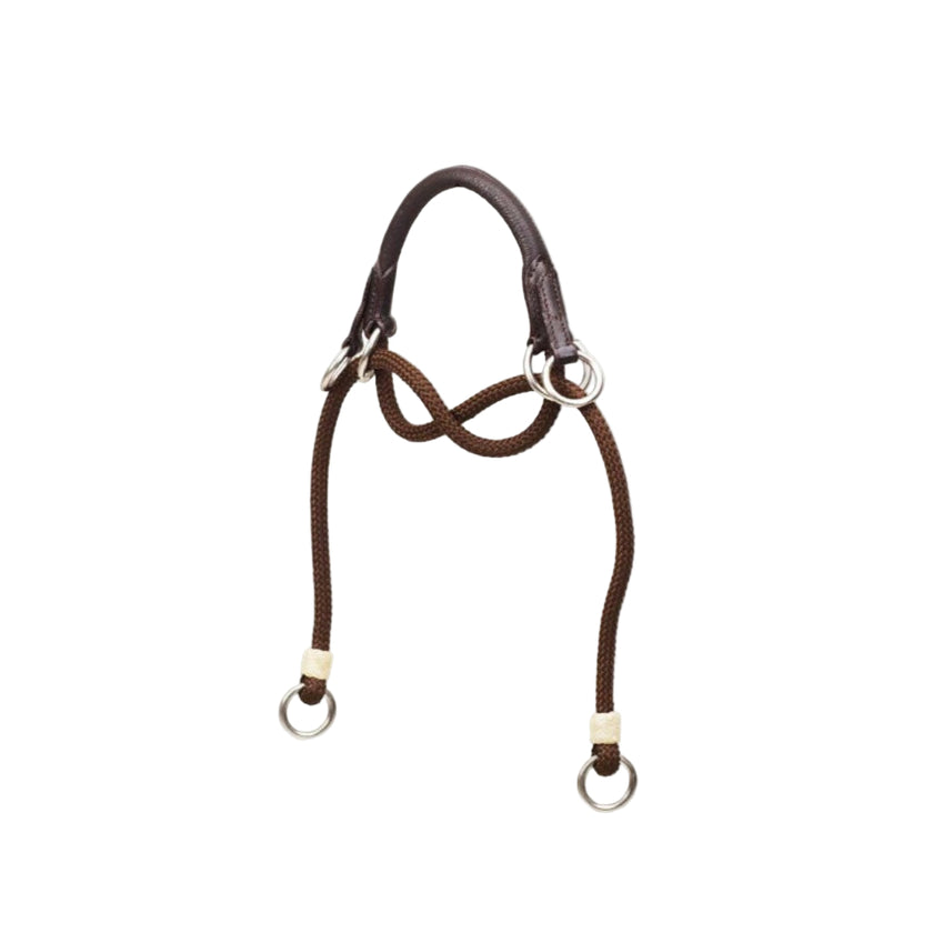 Camelot Bitless Noseband brown