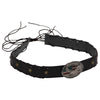 Cap Zone - American Eagle Studded Belt Felt Cowboy Hat Belt detail
