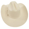 American Hat Makers Cattleman White Felt Cowboy Hat
with Cowboy Hat Band Top angle