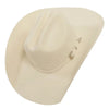 American Hat Makers Cattleman White Felt Cowboy Hat
with Cowboy Hat Band 1
