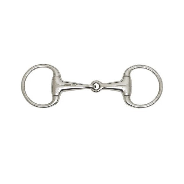 Stainless Steel Pony Eggbutt with 55mm Rings Bit