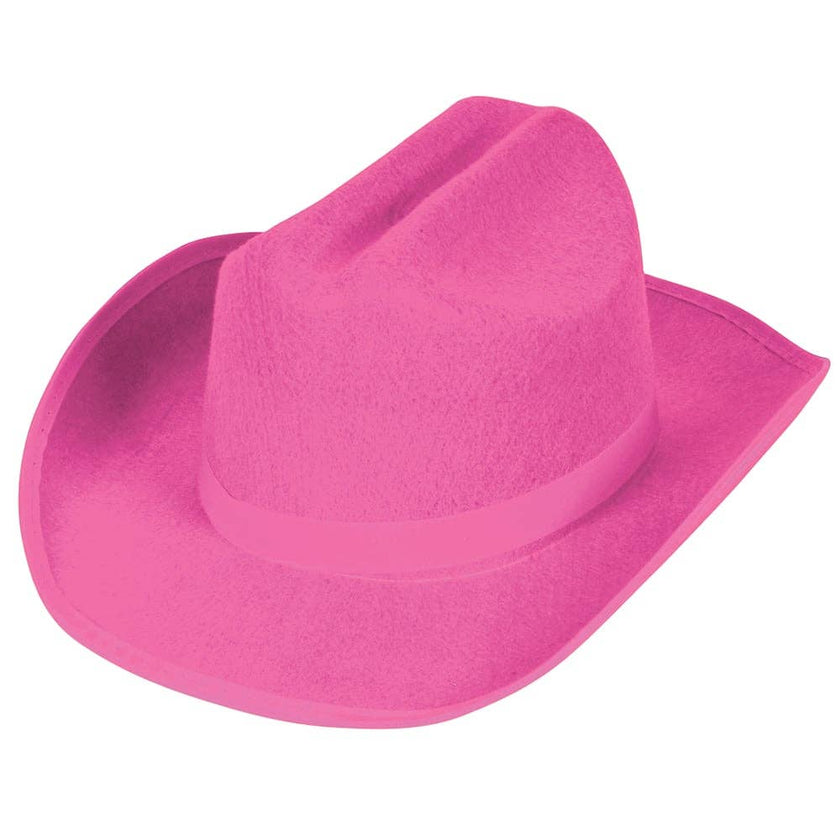 Children's Felt Cowboy Hat pink