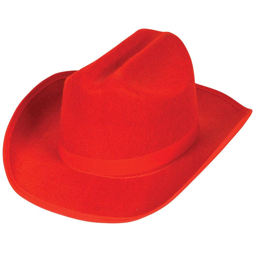 Children's Felt Cowboy Hat red
